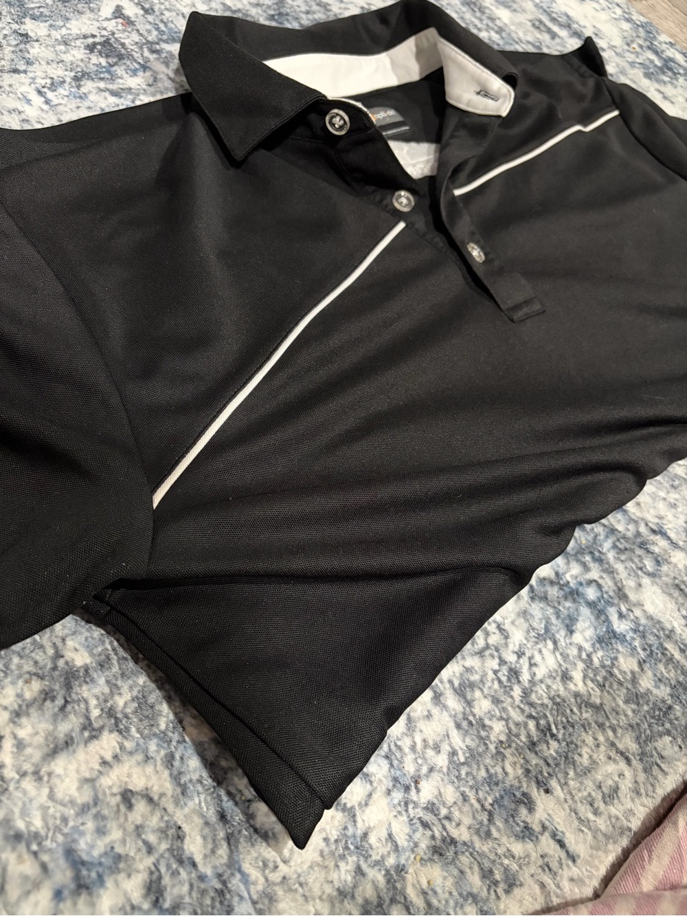 Callaway black & white Opti Dri Polo